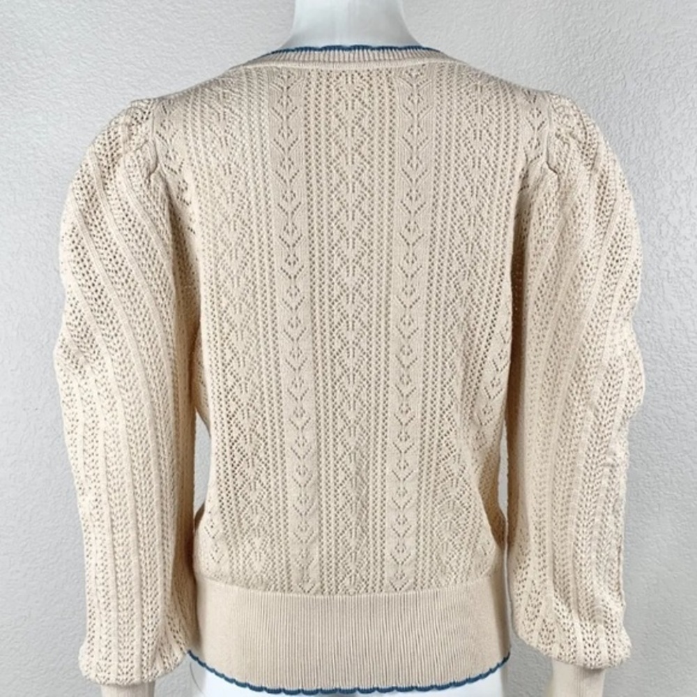LoveshackFancy Rennley sweater NWT RARE - Picture 6 of 13